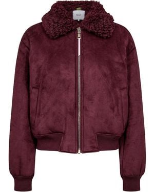 Numph Jacke Mito - Rot