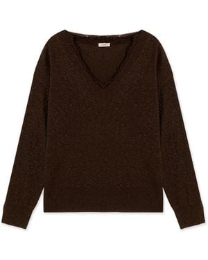 Oltre Pullover - Braun