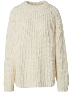 LeGer By Lena Gercke Pullover 'Leslie' - Weiß
