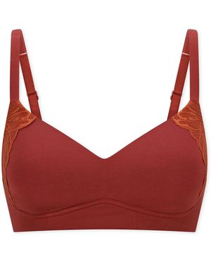 Schiesser Bügelloser Bh Unique Premium - Rot