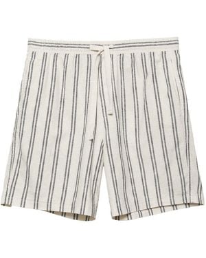 Pull&Bear Shorts - Weiß