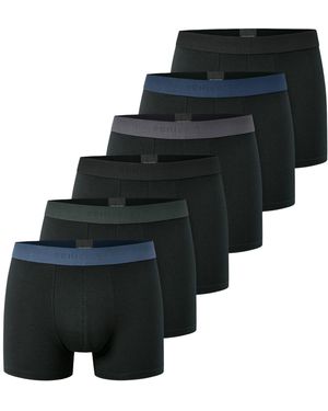 Schiesser Boxershorts - Schwarz