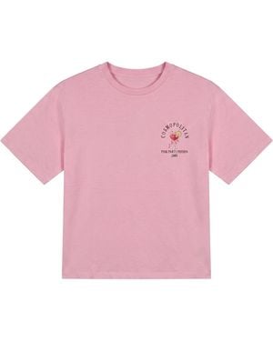 Vero Moda T-Shirt Vmpaulina Thea - Pink