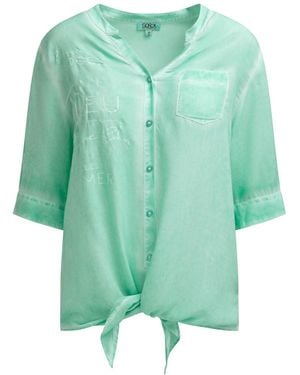 SOCCX Bluse - Grün
