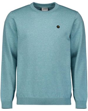 No Excess Pullover - Blau