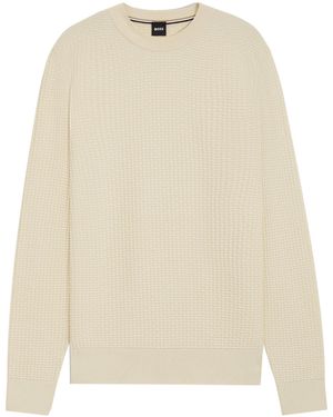 BOSS Pullover H-Imberto - Natur
