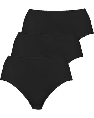 NINA VON C Slip Fine Cotton - Schwarz