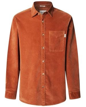 Pepe Jeans Hemd Clayton - Orange