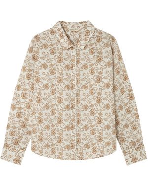 Springfield Bluse - Natur
