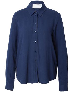 SELECTED Bluse Viva - Blau