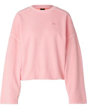 BOSS Sweatshirt Cefem - Pink