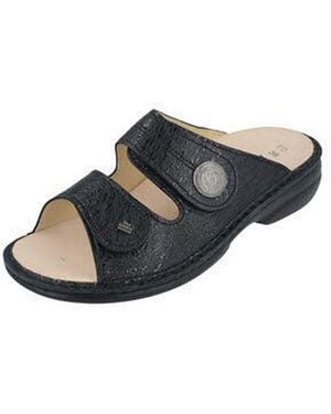 Finn Comfort Pantolette Pantolette Damen 02550 812393 Echtleder - Grau