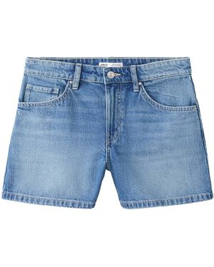 Mango Shorts Zoey - Blau