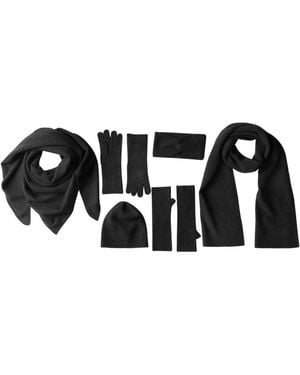 Street One Langer Feinstrickschal - Schwarz