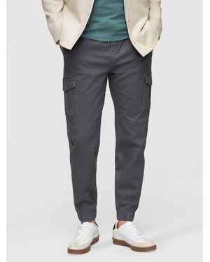 Ombre Chinohose - Grau