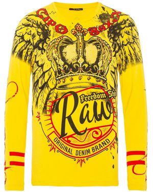 Cipo & Baxx Sweatshirt - Gelb