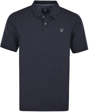 Hajo Shirt Basic Piqu-Poloshirt - Blau