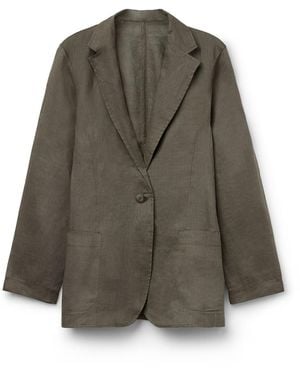 Intimissimi Jacket The Pure Linen - Grau