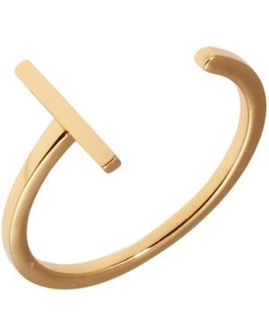 Design Letters Ring - Weiß