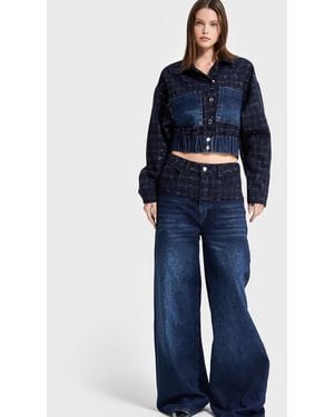 its basic Its Basic Jeans Palazzo Mid Rise Jeans (Lenght 30) - Blau