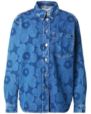 Marimekko Jacke Mari Vaihe - Blau