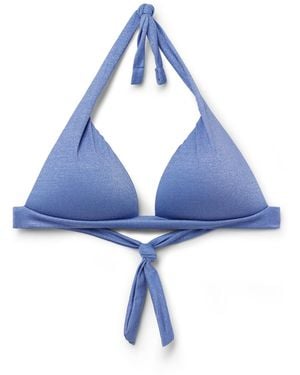 Calzedonia Bikinitop Golden Glow - Blau