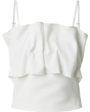 SELECTED Top Slfvinelle - Weiß