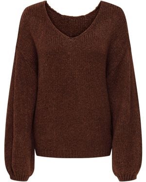 Jdy Pullover Dinea - Braun