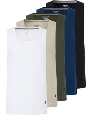 Blend Tanktop Bhkris 5 Pack - Blau