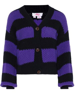 myMo Strickjacke - Blau