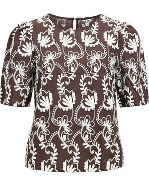 Object Bluse Objmya - Weiß