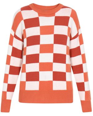 swirly Pullover Back To School - Rot