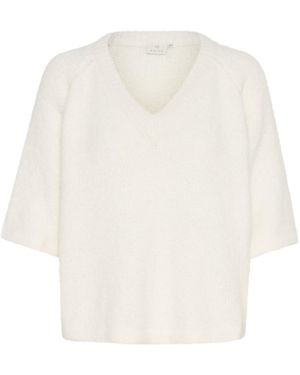 Kaffe Pullover 'Kaemilie' - Weiß