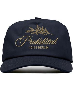 Prohibited Cap Leaf - Blau