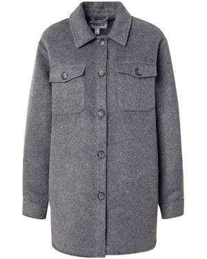 Pieces Jacke Pcsaga - Grau