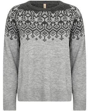 Soya Concept Pullover - Grau