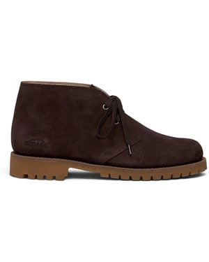 Sebago Stiefel Dobby Lug Dk - Braun