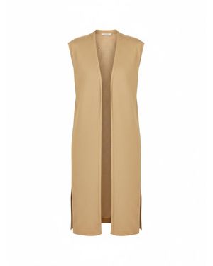 Wearable Stories Strickkleid Gilet Emma - Natur