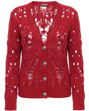 myMo ROCKS Strickjacke - Rot