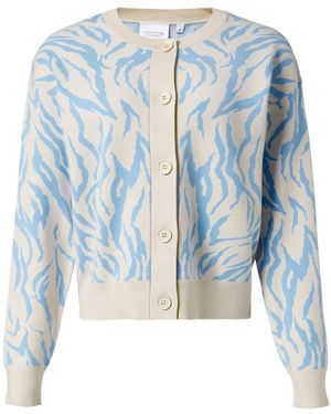 comma casual identity Strickjacke - Blau