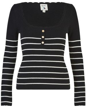 Yumi' Pullover - Schwarz