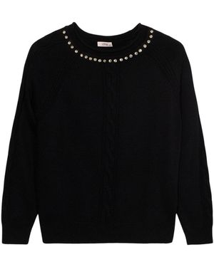 Oltre Pullover - Schwarz