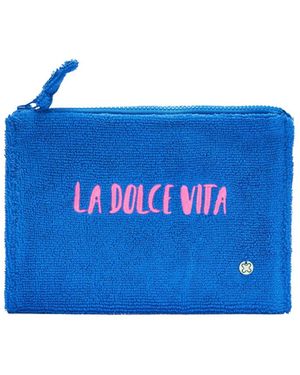 Codello Kosmetiktasche La Dolce Vita - Blau