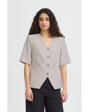 Ichi Blazer Ihfava - Grau
