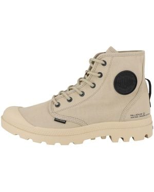 Palladium Schnürstiefelette Pampa - Natur