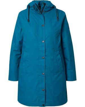 Ulla Popken Wintermantel - Blau