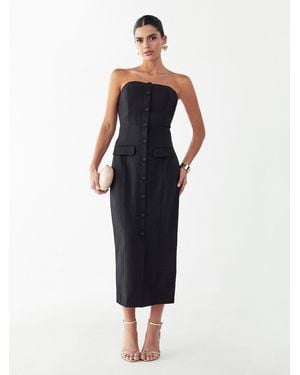 Willa Kleid Vale - Schwarz
