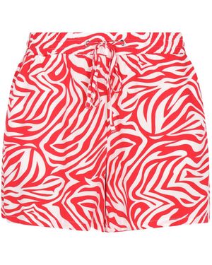 swirly Shorts Comfy - Rot