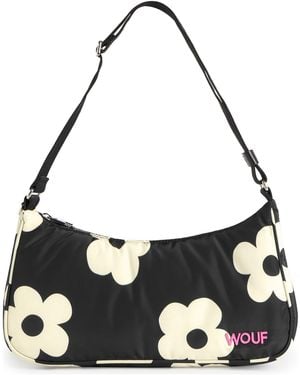 Wouf Schultertasche Studio - Schwarz