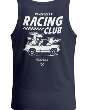 Neverless Shirt Racing Club - Blau